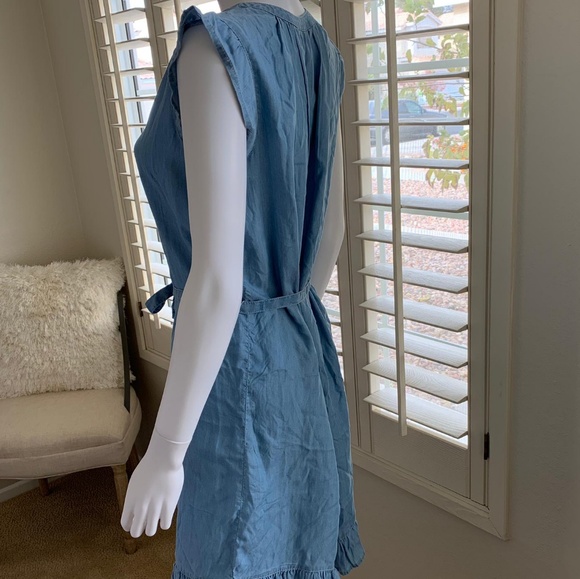 NWOT Sonoma denim dress - Picture 3 of 5